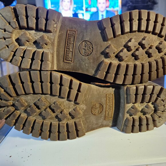 Timberland 6 Inch Boot Dark BrownNubuck Men's SIZE 7.5 - Picture 4 of 4